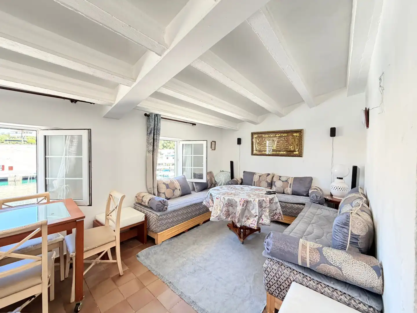 Sala d'estar de Apartament en venda en Ciutadella de Menorca amb Moblat