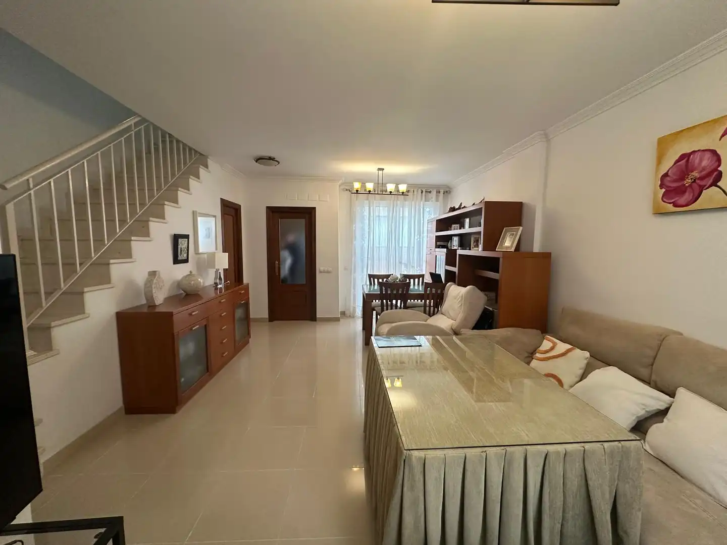 Sala de estar de Casa o chalet en venta en Camas con Aire acondicionado y Terraza
