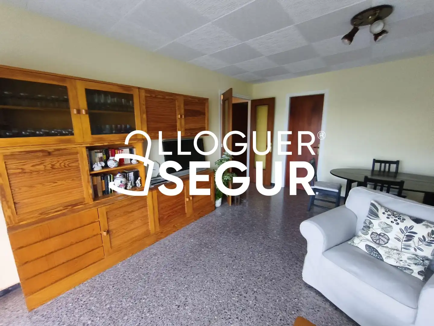 Sala de estar de Piso de alquiler en Pineda de Mar con Terraza y Amueblado