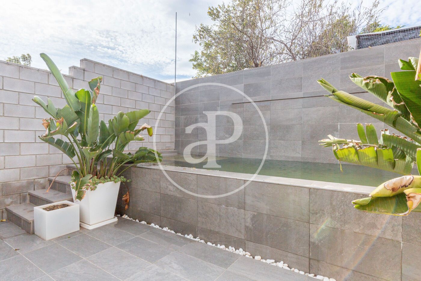 Piscina de Casa adosada en venda en Picassent amb Aire condicionat, Calefacció i Terrassa