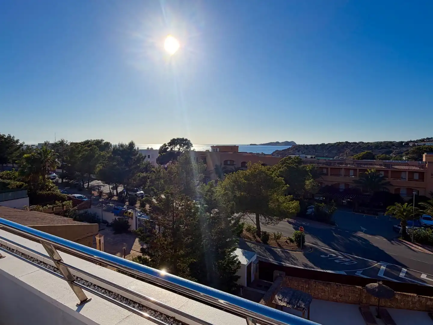 Vista exterior de Apartament en venda en Sant Josep de sa Talaia amb Aire condicionat, Calefacció i Terrassa
