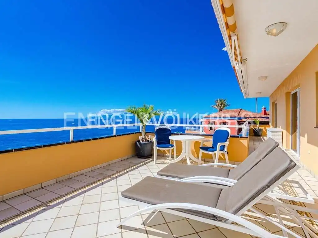 Terrasse von Wohnung zum Verkauf in Santiago del Teide mit Terrasse und Schwimmbad