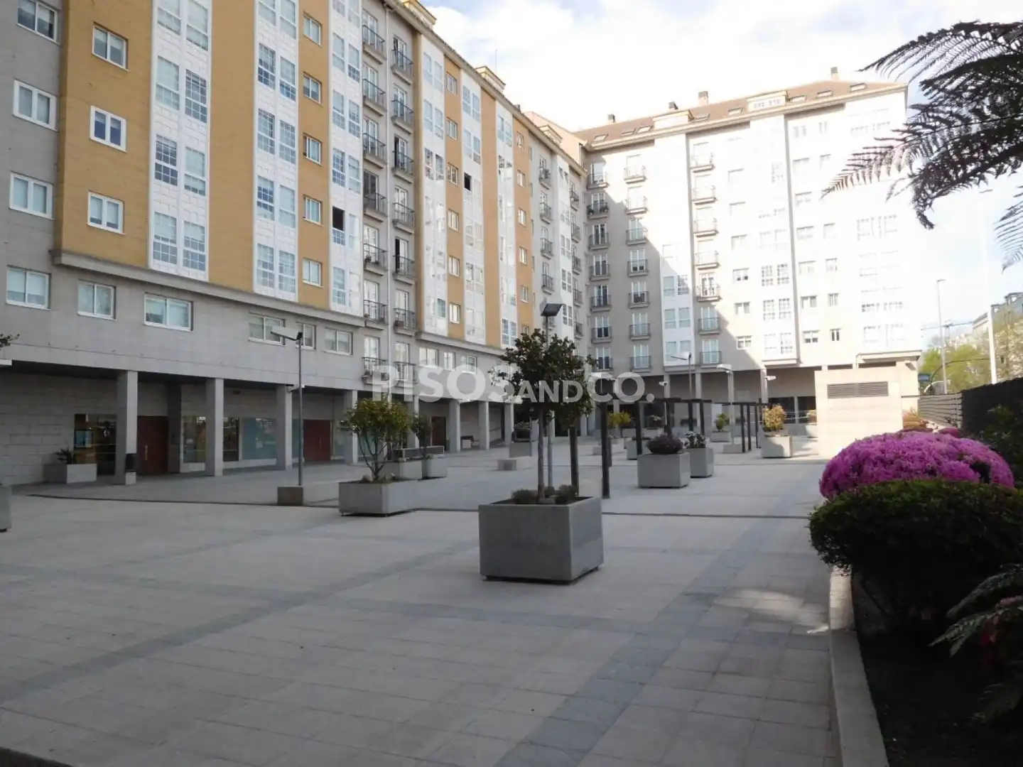 Exterior view of Flat for sale in A Coruña Capital   with Heating, Storage room and Furnished