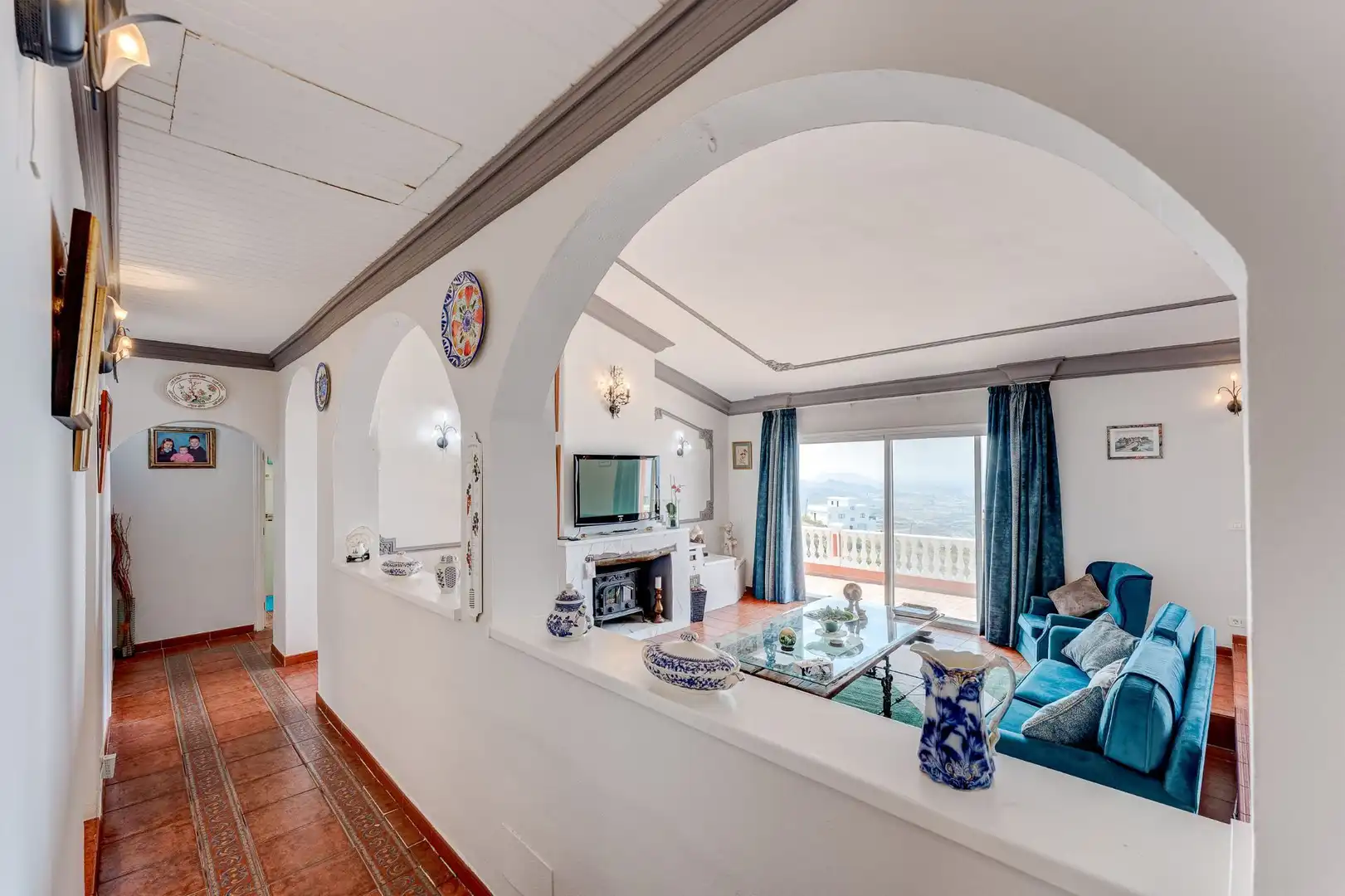 Sala de estar de Casa o chalet en venta en Adeje con Jardín privado, Terraza y Trastero