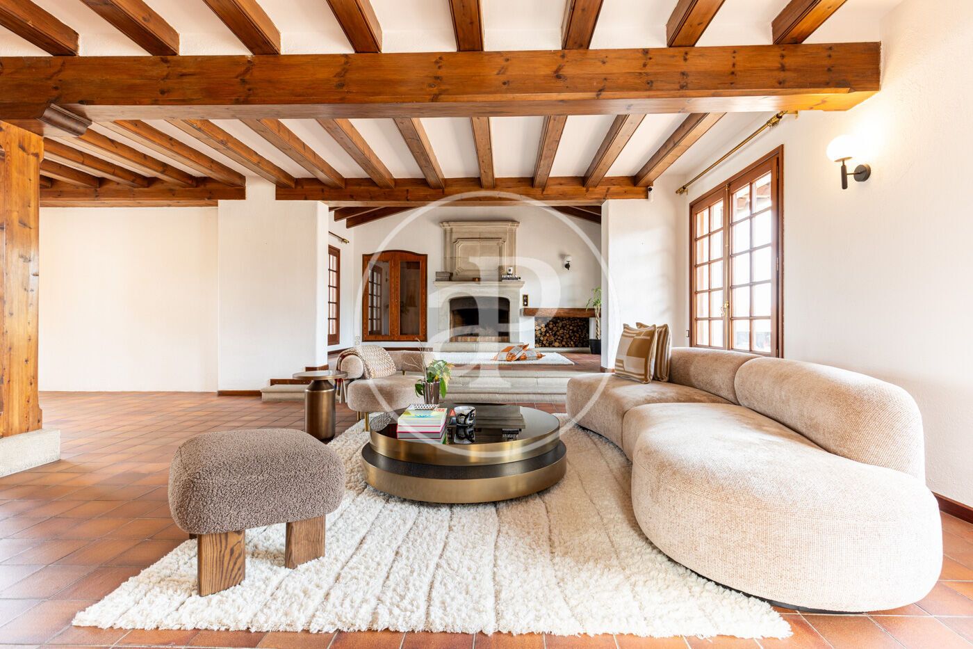 Sala de estar de Casa o chalet de alquiler en Cerdanyola del Vallès con Aire acondicionado, Calefacción y Jardín privado