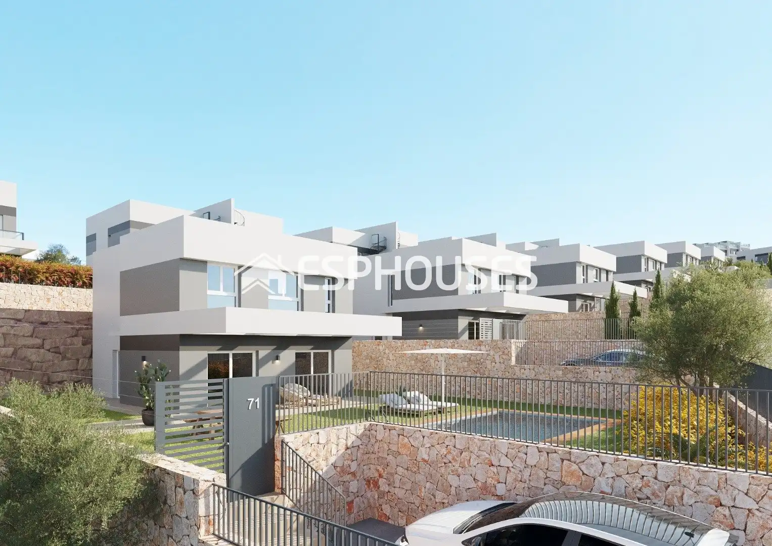 Casa con terrazza in vendita a Balcón de Finestrat - Terra Marina