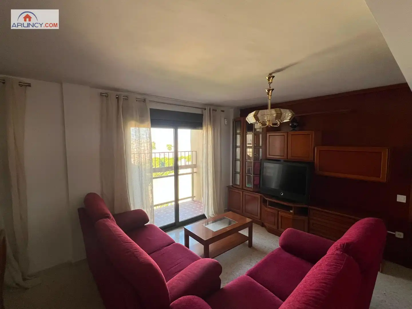 Sala d'estar de Pis de lloguer en Sevilla amb Aire condicionat, Calefacció i Terrassa