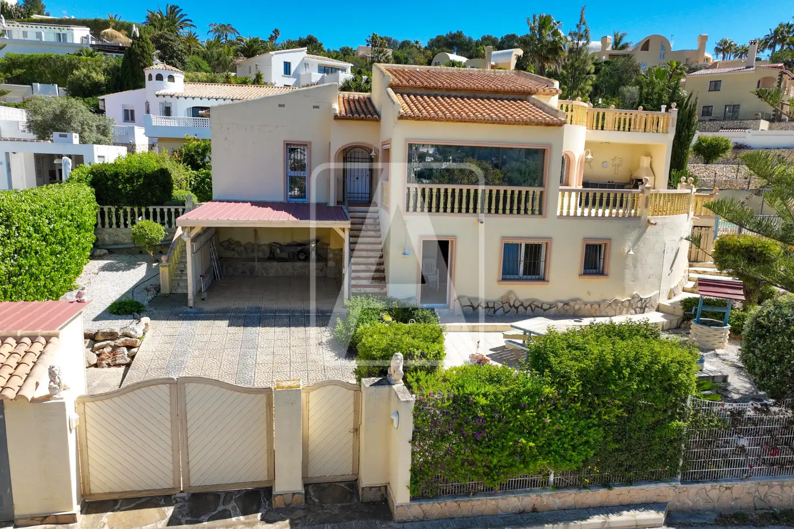 Exterior view of Houses for sale in Benissa  with Air Conditioner, Heating and Private garden