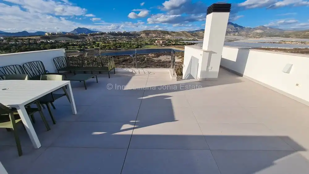 Terraza de Casa o chalet en venta en Mutxamel con Aire acondicionado, Jardín privado y Terraza