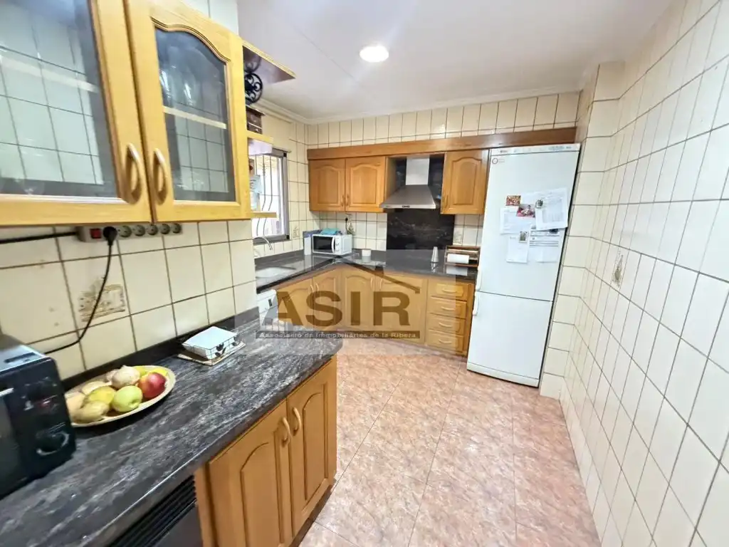 Cuina de Casa o xalet de lloguer en Alzira amb Aire condicionat i Terrassa