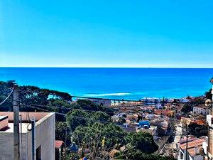 Vista exterior de Apartament de lloguer en Caldes d'Estrac amb Aire condicionat, Calefacció i Terrassa