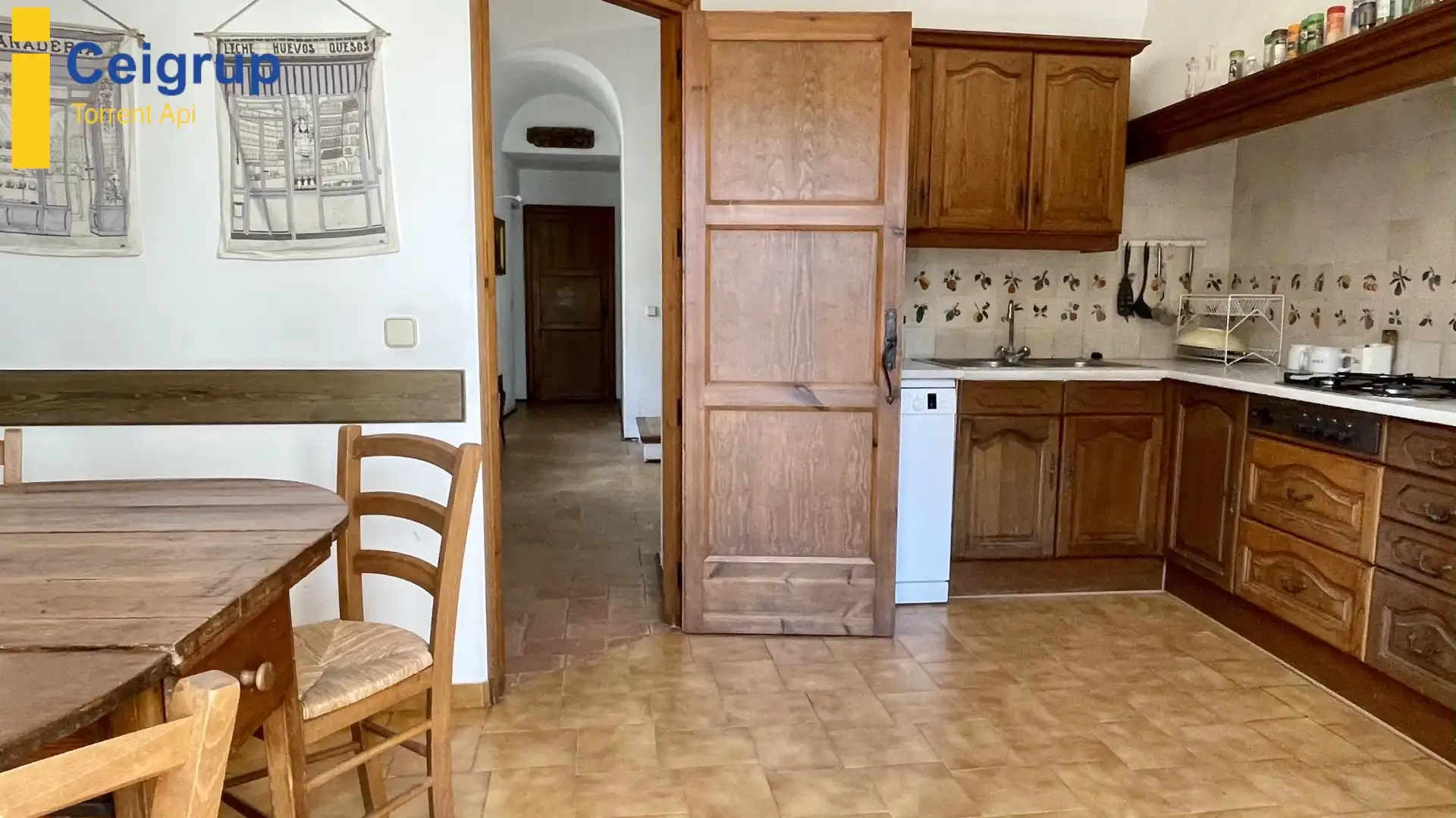 Cuina de Finca rústica en venda en Torroella de Montgrí amb Aire condicionat, Terrassa i Traster
