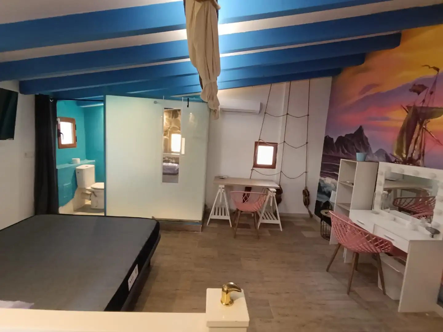 Habitación de Casa o chalet en venta en Villajoyosa / La Vila Joiosa con Aire acondicionado, Amueblado y Balcón