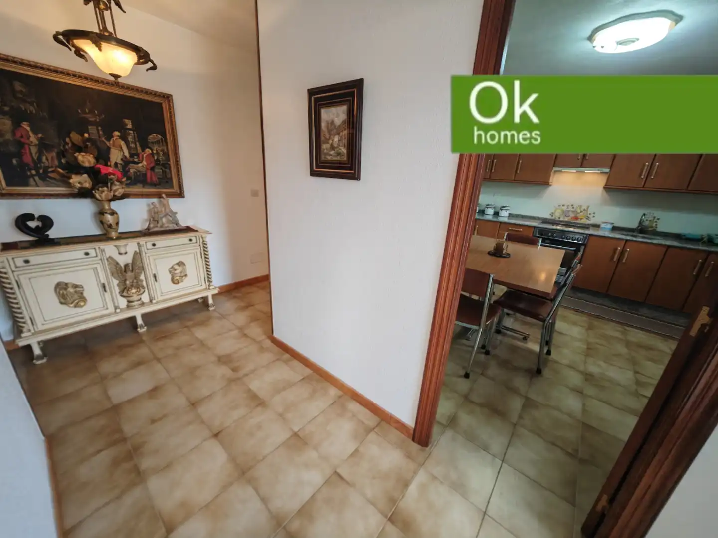 Cocina de Casa o chalet en venta en Mesía con Calefacción, Jardín privado y Parquet