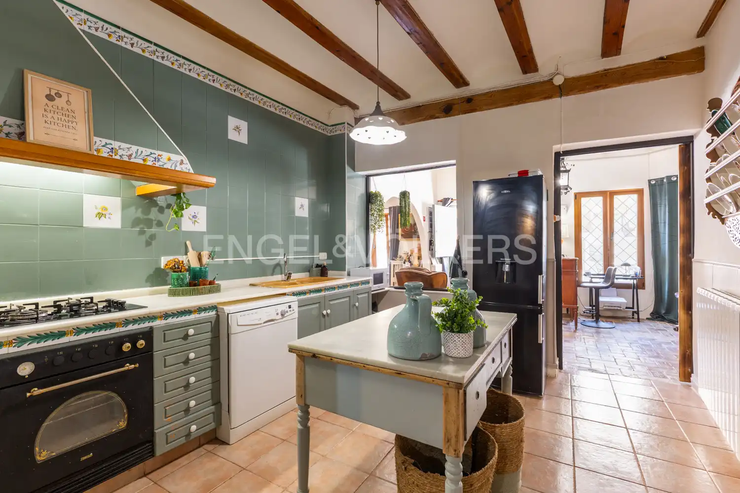 Cocina de Casa o chalet en venta en Alcublas con Aire acondicionado, Calefacción y Jardín privado