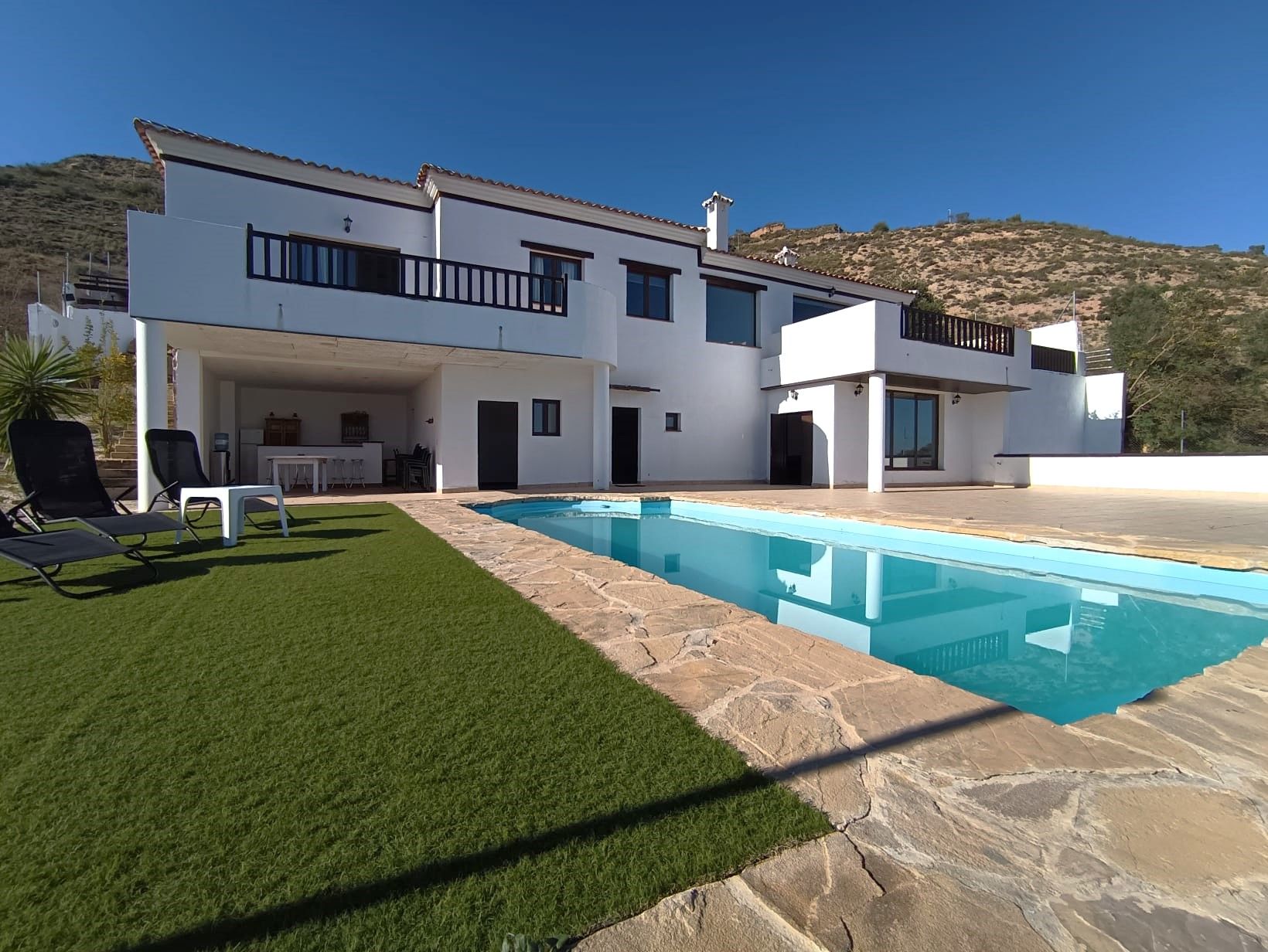 Piscina de Casa o xalet en venda en Antequera amb Calefacció, Jardí privat i Terrassa