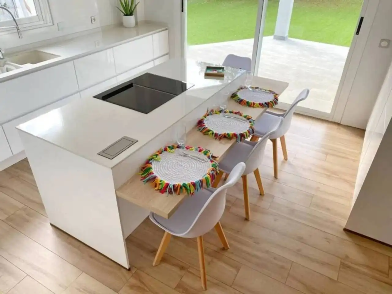 Küche von Haus oder Chalet zum Verkauf in Plasencia mit Klimaanlage und Terrasse