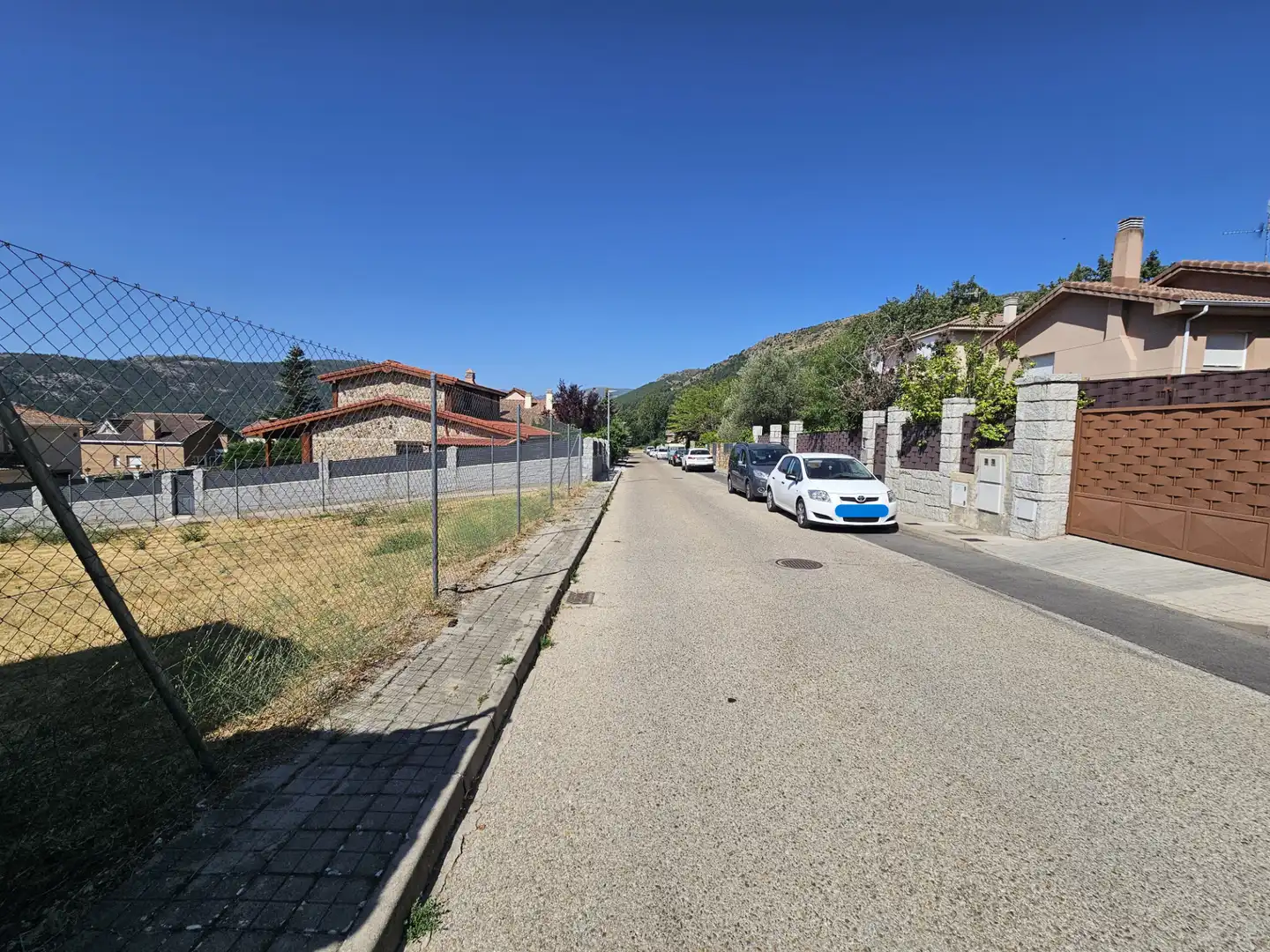 Vista exterior de Residencial en venda en Bustarviejo