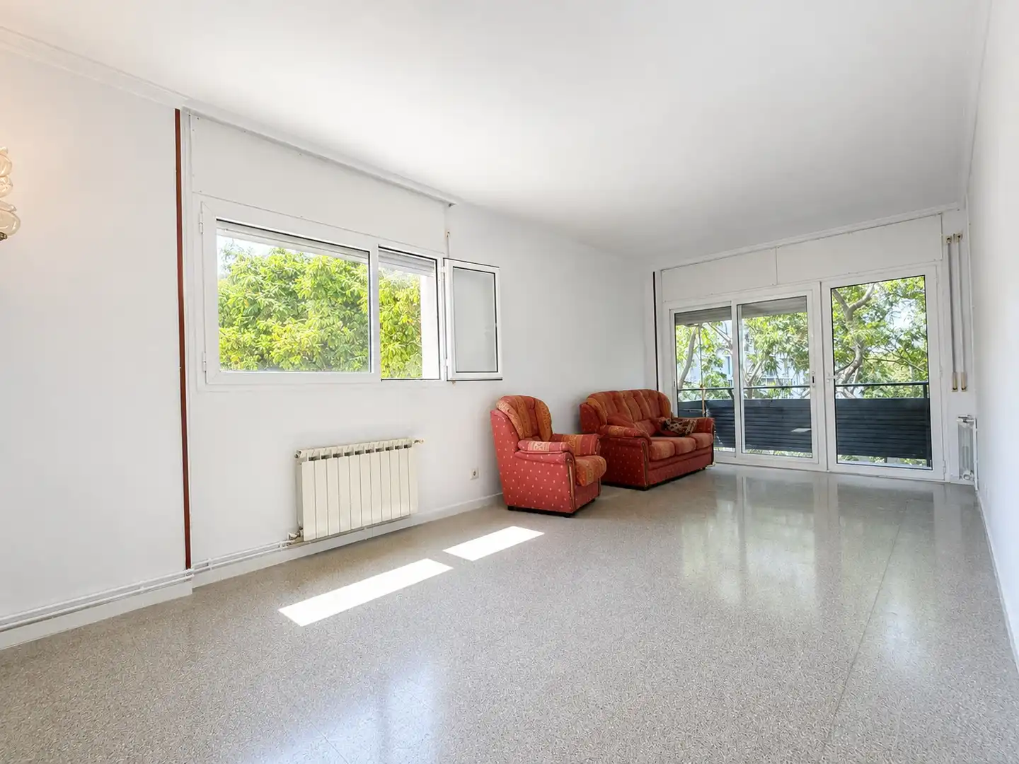 Living room of Flat for sale in Barcelona  with Heating and Balcony