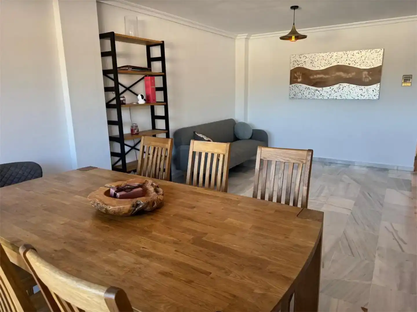 Menjador de Apartament en venda en Calpe / Calp amb Aire condicionat, Piscina i Balcó