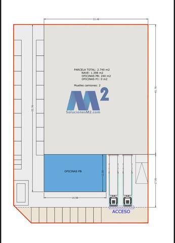 Nave industrial en Alquiler en Ensanche de Vallecas - La Gavia