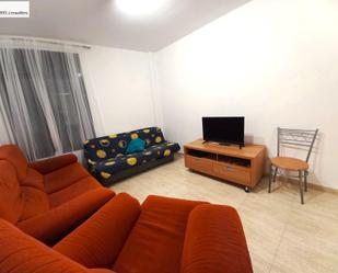 Sala d'estar de Apartament de lloguer en L'Ampolla amb Aire condicionat