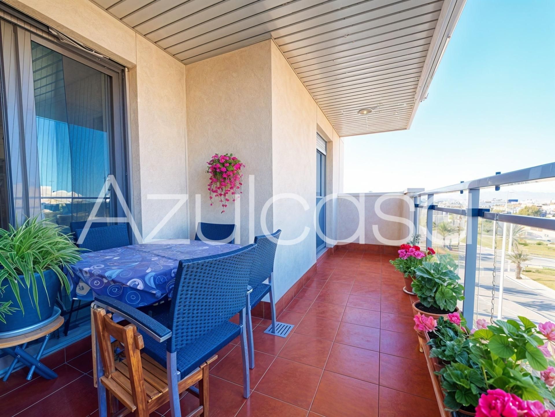 Terrasse von Wohnung zum Verkauf in Elche / Elx mit Klimaanlage, Terrasse und Gemeinschaftspool