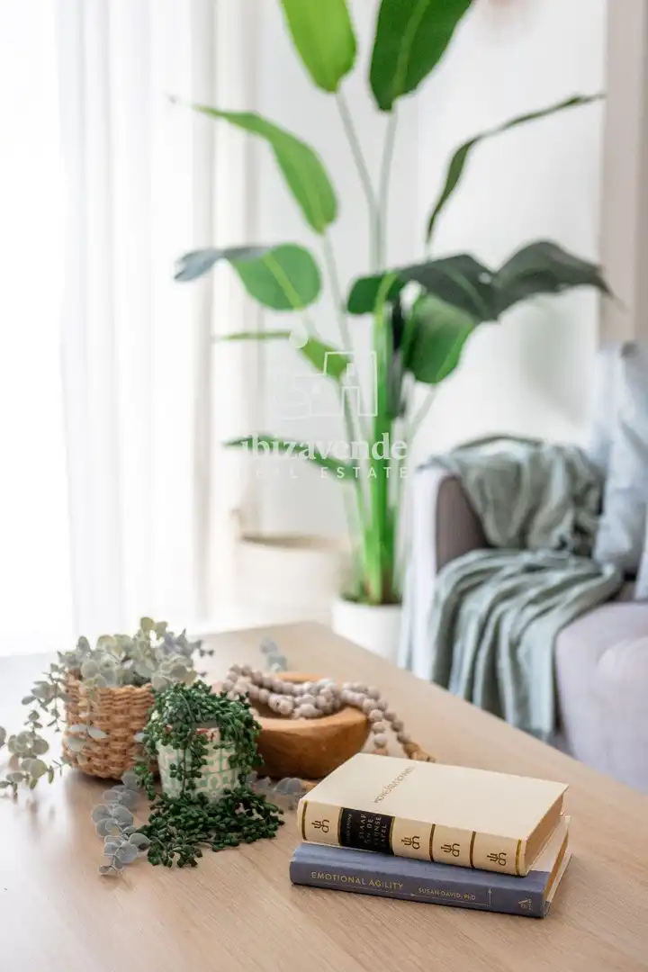 Living room of Flat for sale in Eivissa  with Air Conditioner, Heating and Terrace