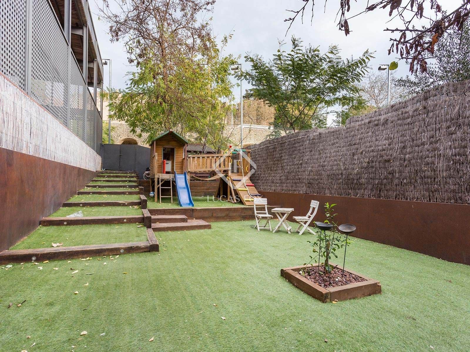 Terrace of House or chalet for sale in  Barcelona Capital  with Private garden, Terrace and Storage room