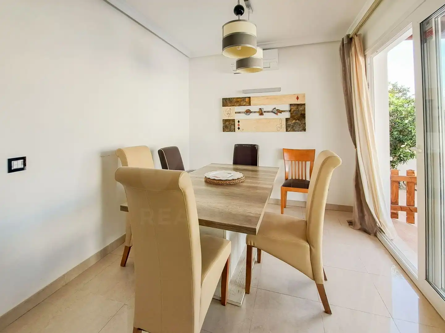 Dining room of Houses for sale in Yaiza  with Air Conditioner, Terrace and Swimming Pool
