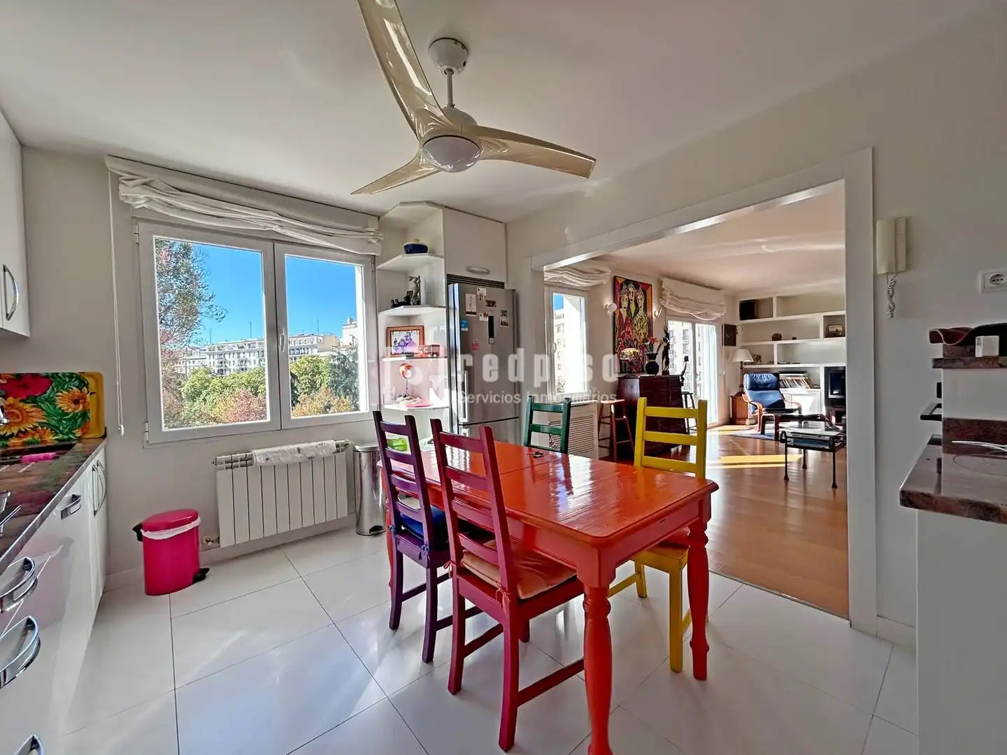 Comedor de Piso en venta en Madrid con Calefacción y Terraza