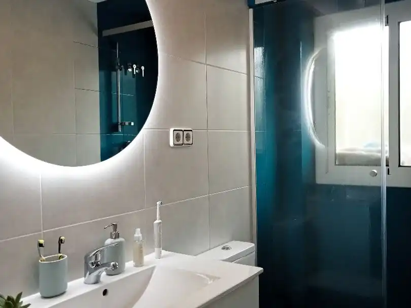 Bathroom of Flat for sale in Gavà  with Air Conditioner and Terrace