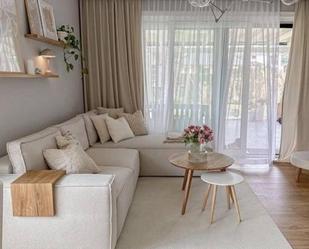 Living room of Flat for sale in  Madrid Capital  with Private garden and Terrace