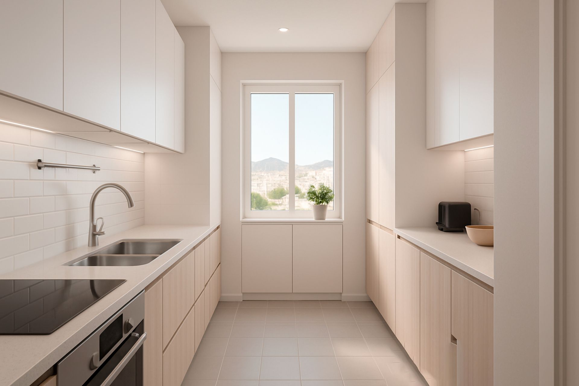 Kitchen of Flat for sale in Málaga Capital