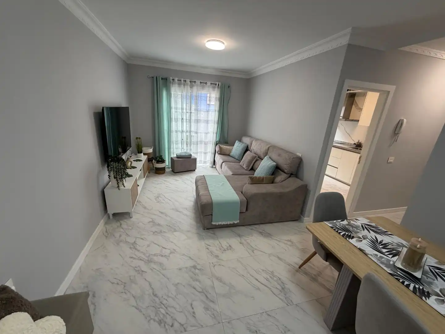 Wohnzimmer von Wohnung zum Verkauf in Puerto de la Cruz mit Möbliert