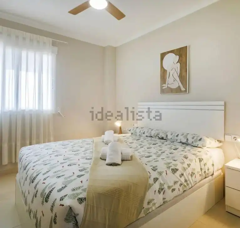 Schlafzimmer von Wohnung zur Miete in El Puig de Santa Maria mit Heizung, Terrasse und Möbliert