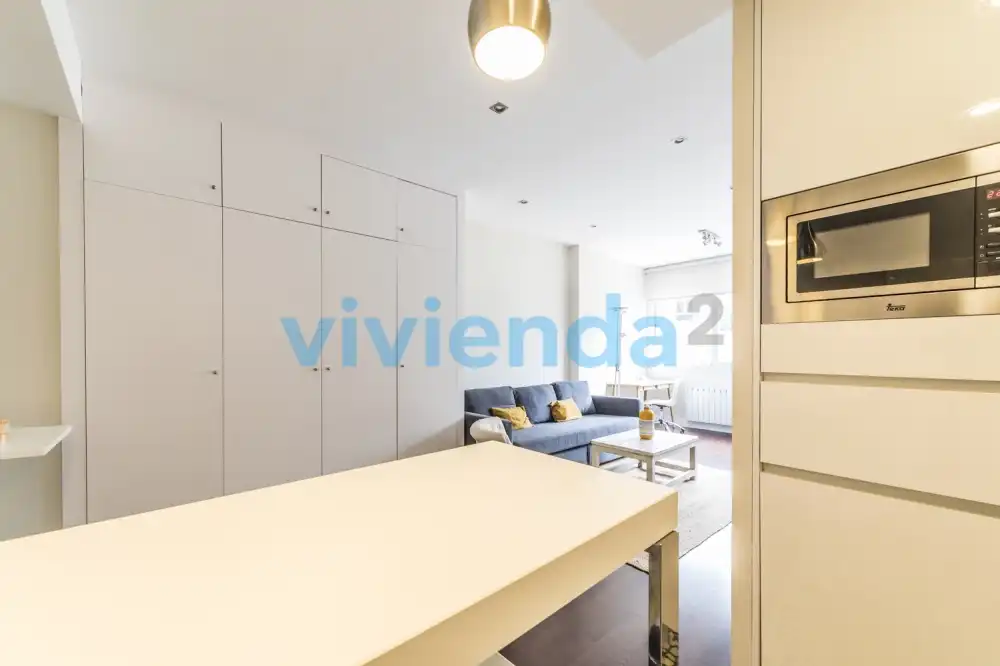 Wohnzimmer von Wohnung zur Miete in Madrid mit Klimaanlage und Heizung