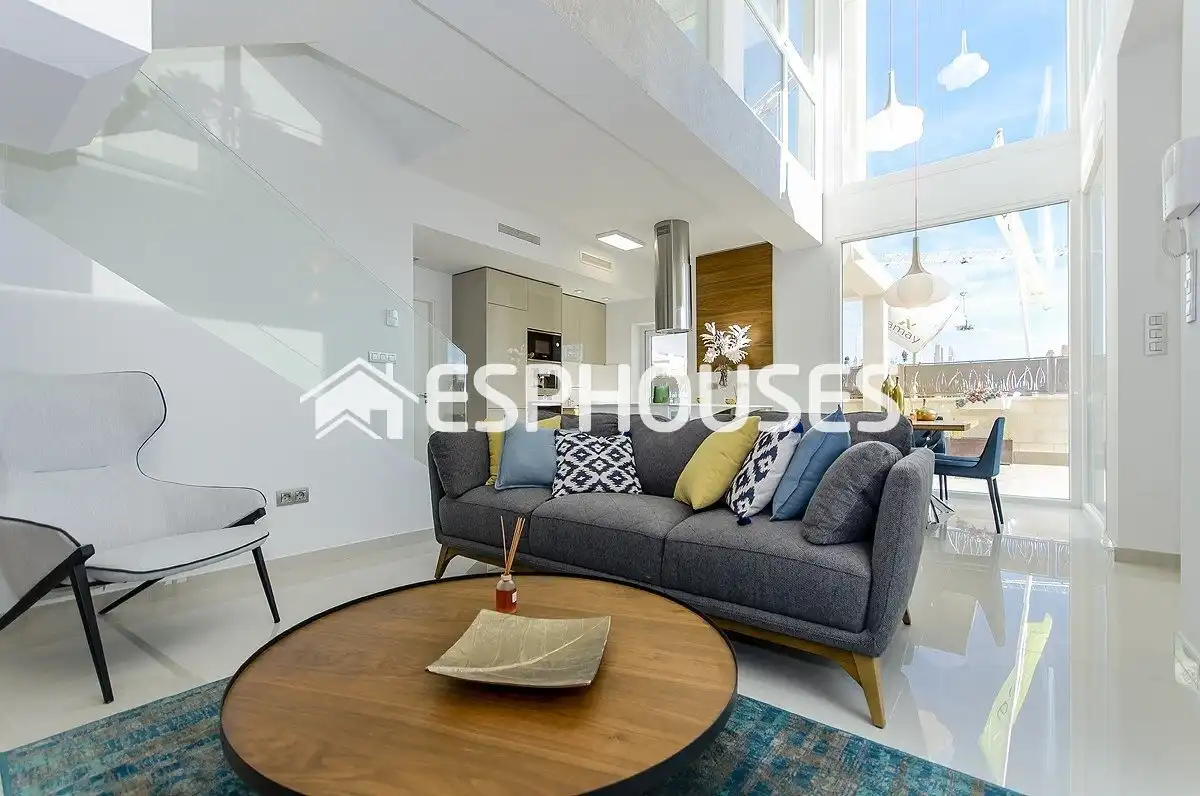 Living room of Houses for sale in Vera  with Terrace, Swimming Pool and Balcony