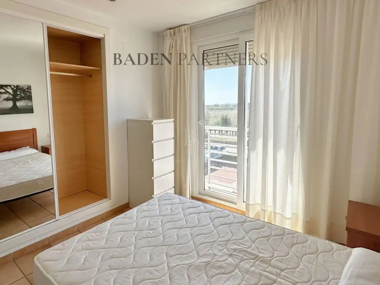 Schlafzimmer von Wohnung zum Verkauf in San Jorge / Sant Jordi mit Klimaanlage, Heizung und Terrasse