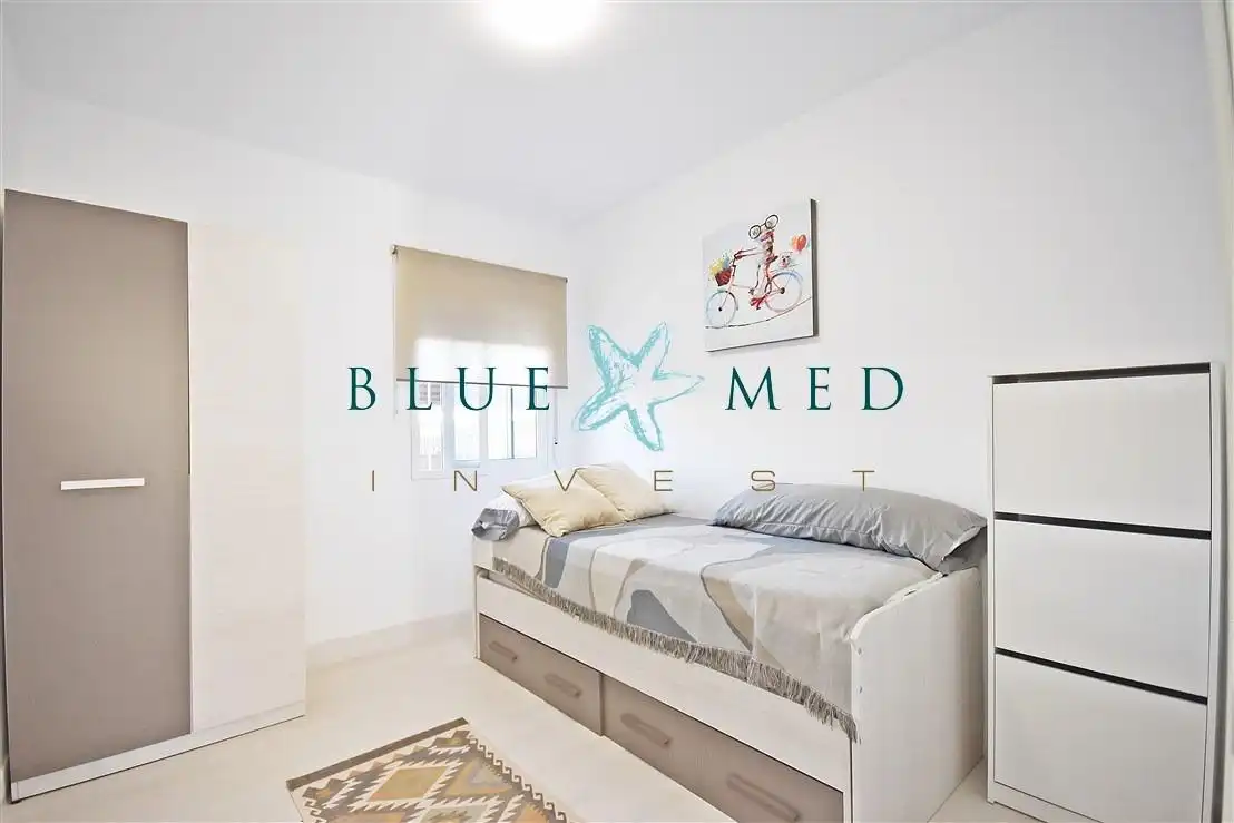 Schlafzimmer von Wohnungen zum Verkauf in Mazarrón mit Privatgarten, Abstellraum und Möbliert