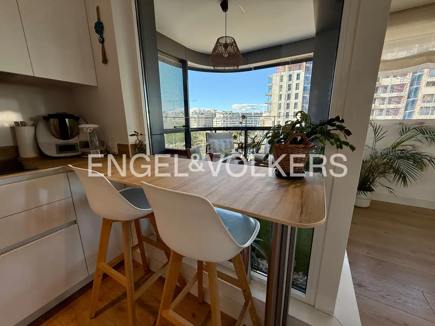 Balcony of Flat for rent in Madrid  with Air Conditioner, Heating and Terrace