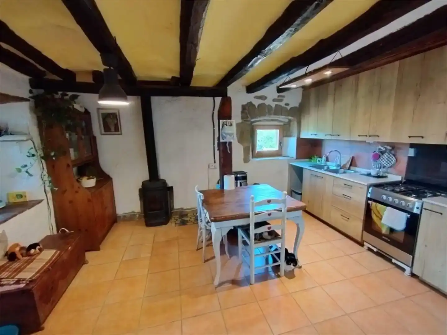 Cuina de Pis per a compartir en Montmajor amb Jardí privat, Parquet i Traster