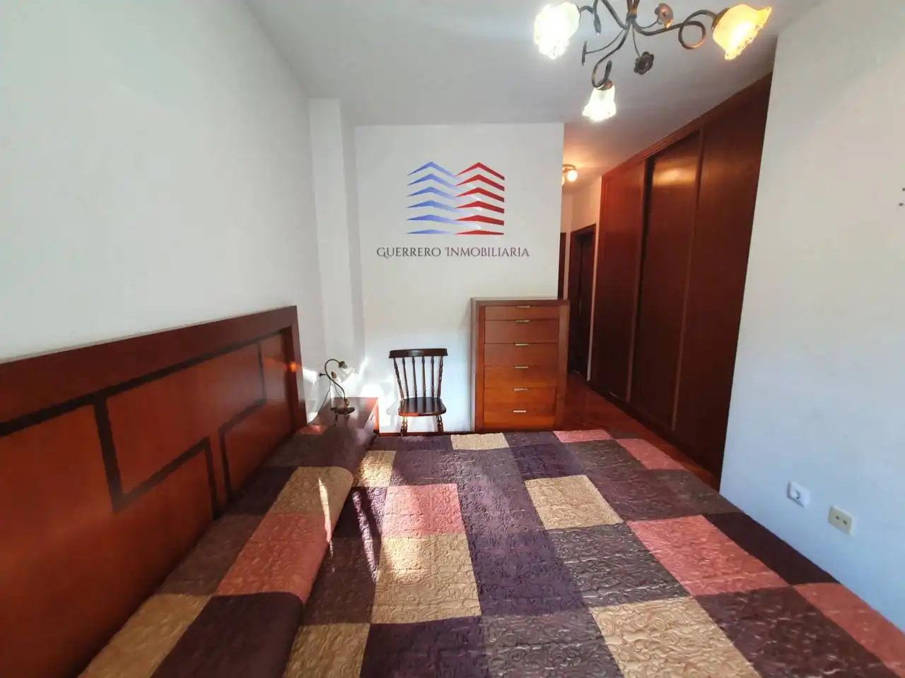 Bedroom of Flat for rent in Ourense Capital   with Heating, Parquet flooring and Storage room