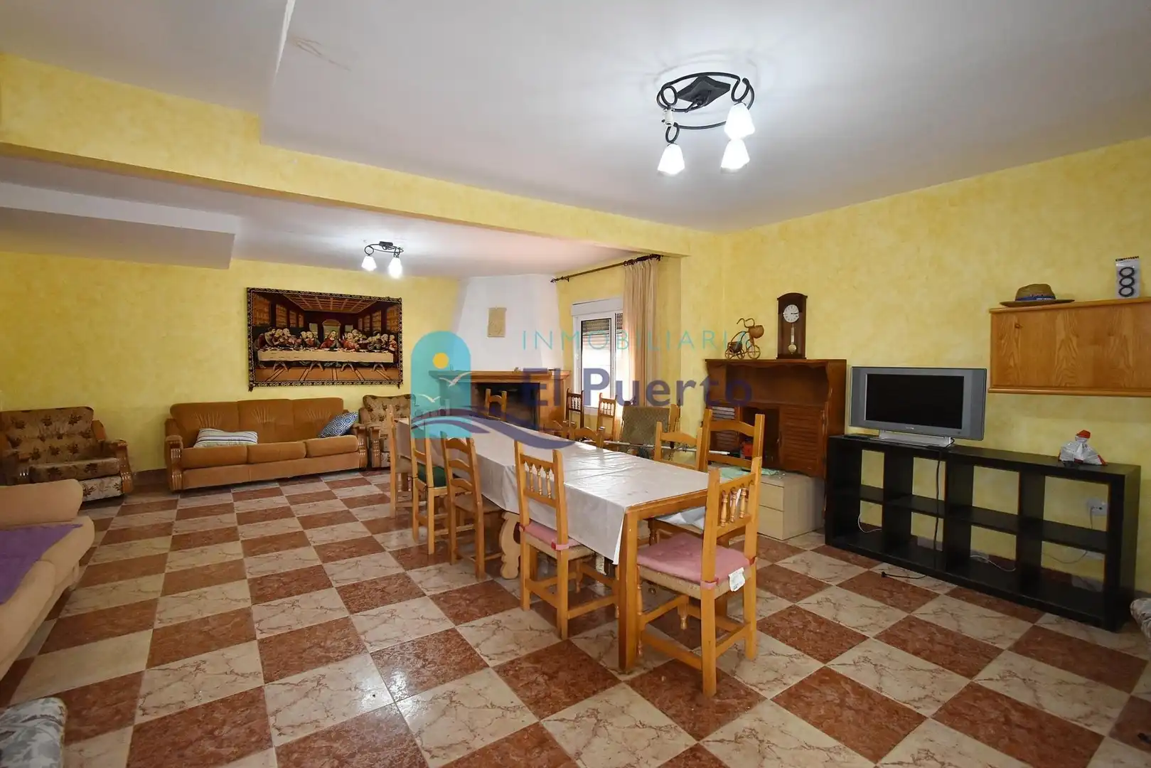 Menjador de Casa o xalet en venda en Alhama de Murcia amb Jardí privat, Terrassa i Moblat