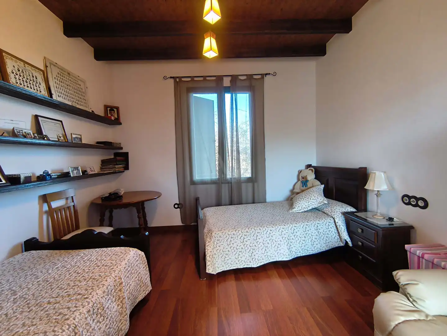 Schlafzimmer von Country house zum Verkauf in Pedrera mit Heizung und Schwimmbad