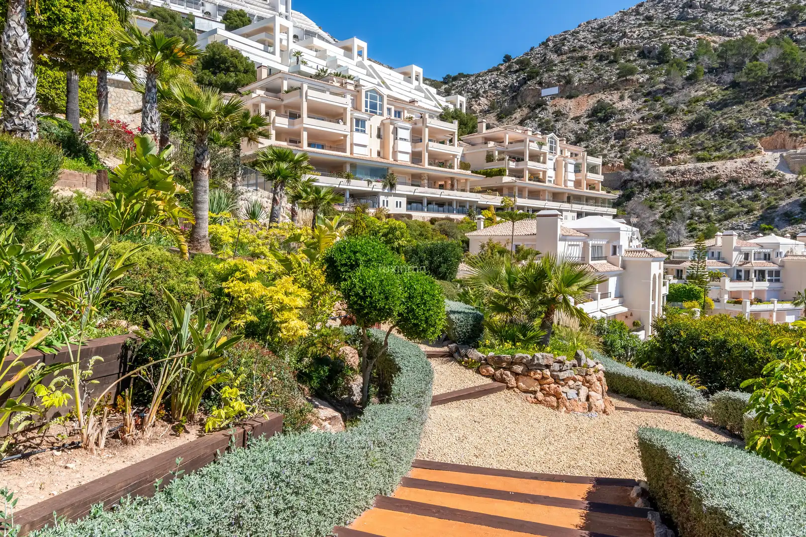 Vista exterior de Piso en venta en Altea Hills