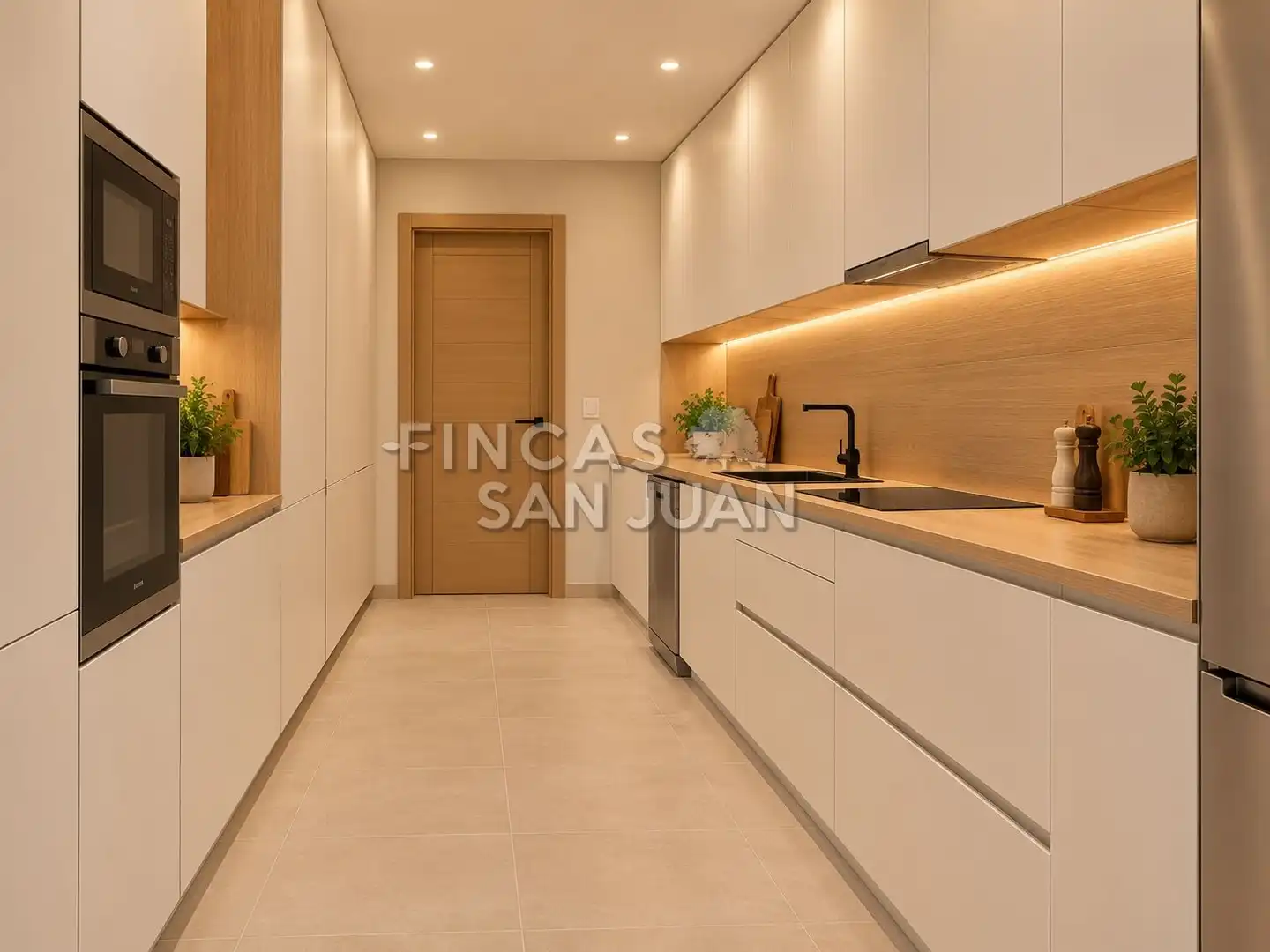Cocina de Casa o chalet en venta en Sant Joan d'Alacant con Terraza