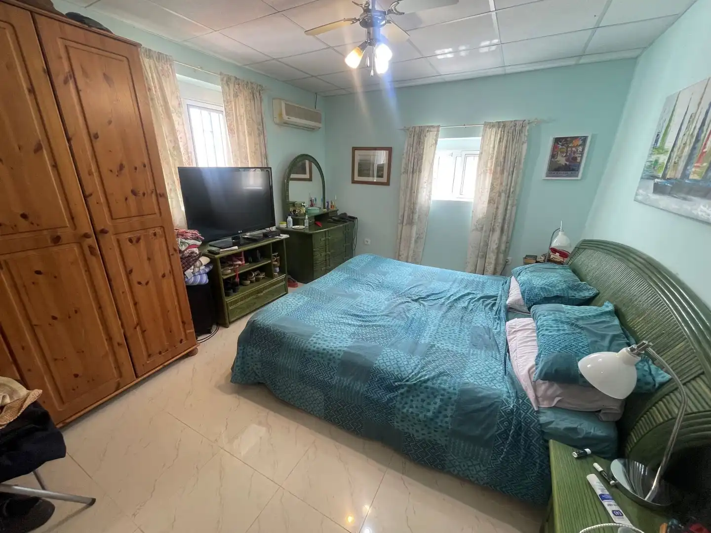 Bedroom of Country homes for sale in Álora  with Air Conditioner, Private garden and Terrace