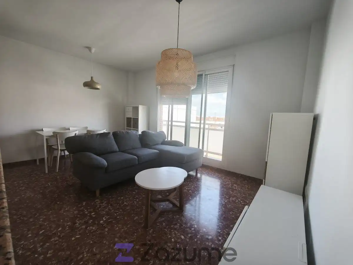 Sala d'estar de Pis de lloguer en Benifaió amb Terrassa, Traster i Moblat