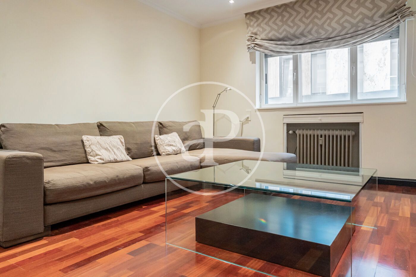 Living room of Flat for rent in  Madrid Capital  with Air Conditioner, Heating and Furnished